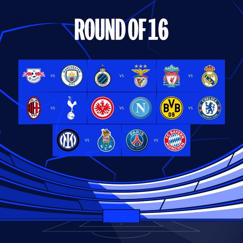 Xem lịch thi đấu UEFA Champions League h&ocirc;m nay ch&iacute;nh x&aacute;c 