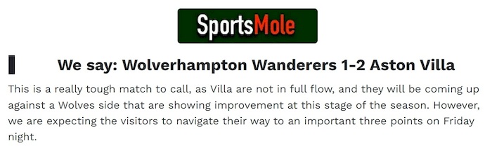 Chuyên gia Tony Ansell dự đoán Wolves vs Aston Villa, 3h00 ngày 28/2 - Ảnh 1