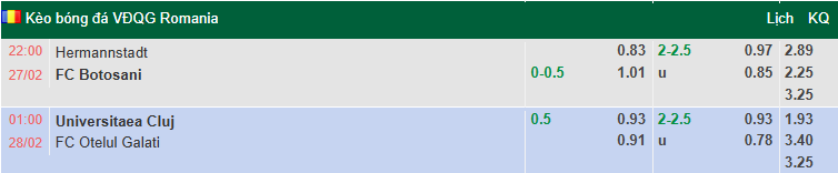 Nhận định, soi kèo Universitatea Cluj vs Otelul Galati, 1h00 ngày 28/2: Hưng phấn - Ảnh 1