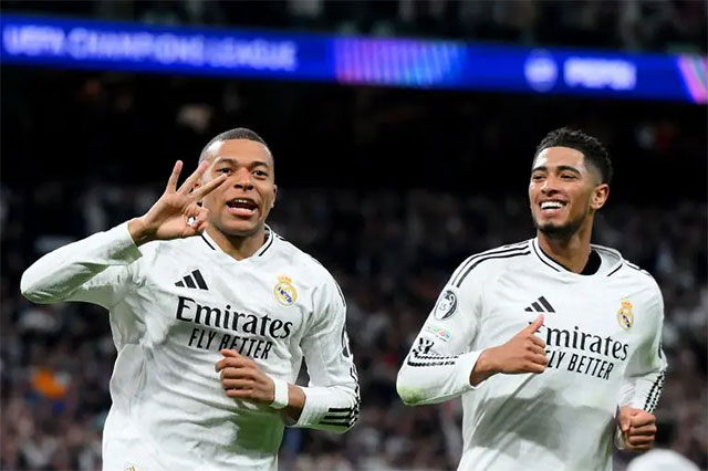 Real Madrid đ&oacute;n Bellingham v&agrave; Mbappe trở lại ở trận gặp Man City - Ảnh 1