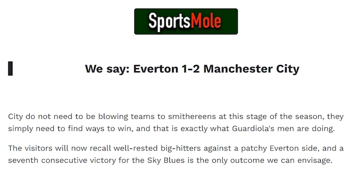 Chuyên gia Tony Ansell dự đoán Everton vs Man City, 2h00 ngày 5/5 - Ảnh 1