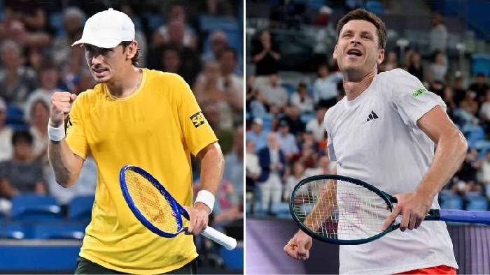 Nhận định tennis Hurkacz vs De Minaur - Tứ kết United Cup, 15h00 ngày 9/1